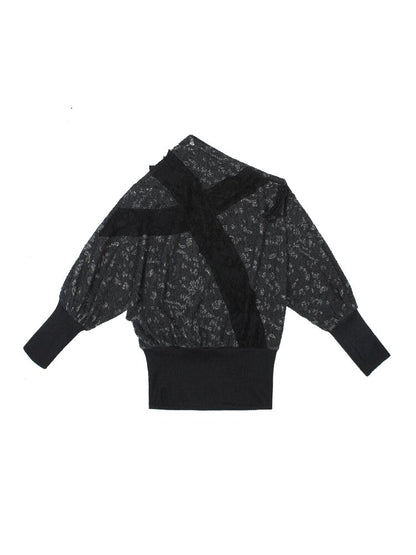 Cross Bat Sleeve Top【s0000015946】