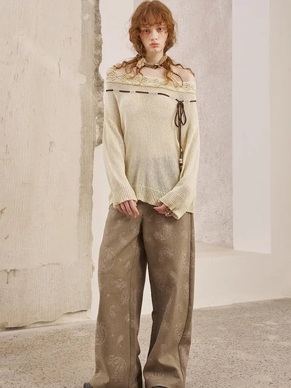Oversized Sleeveless Cardigan Knit Sweater【s0000014057】