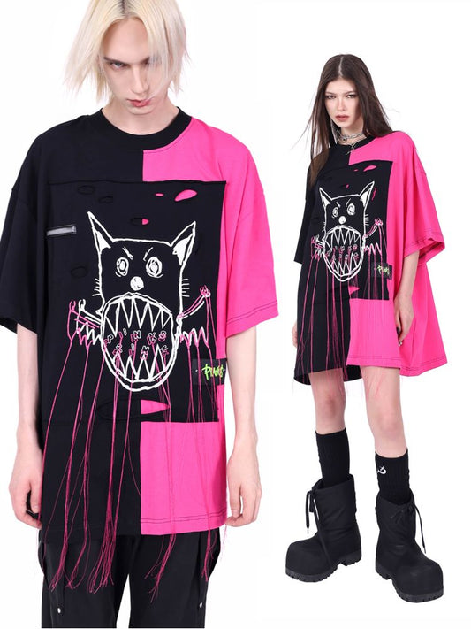 Cat Devil T-Shirt【s0000009400】