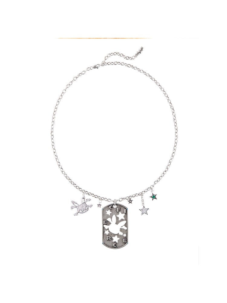 Rabbit Skull Pentagram Necklace【s0000016043】