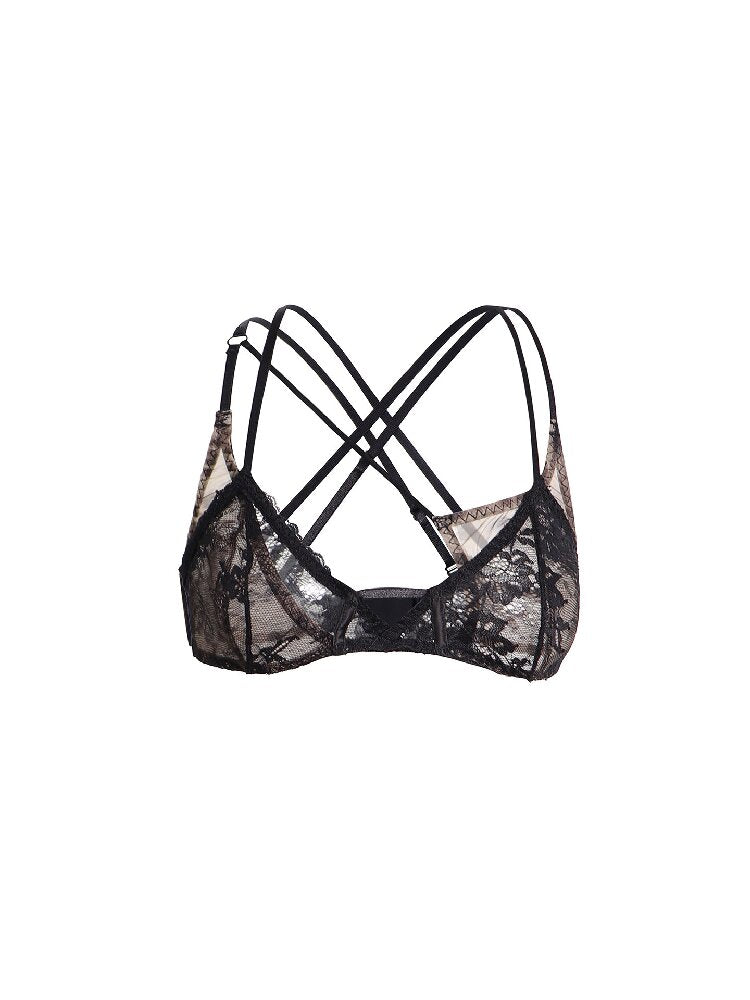 Adjustable Base Lace Wireless Bra【s0000017651】