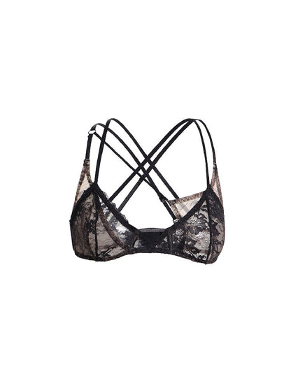 Adjustable Base Lace Wireless Bra【s0000017651】