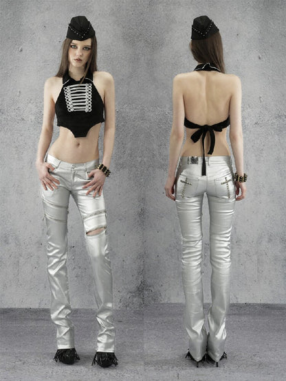 Suede Halter Strappy Bolero【s0000016942】