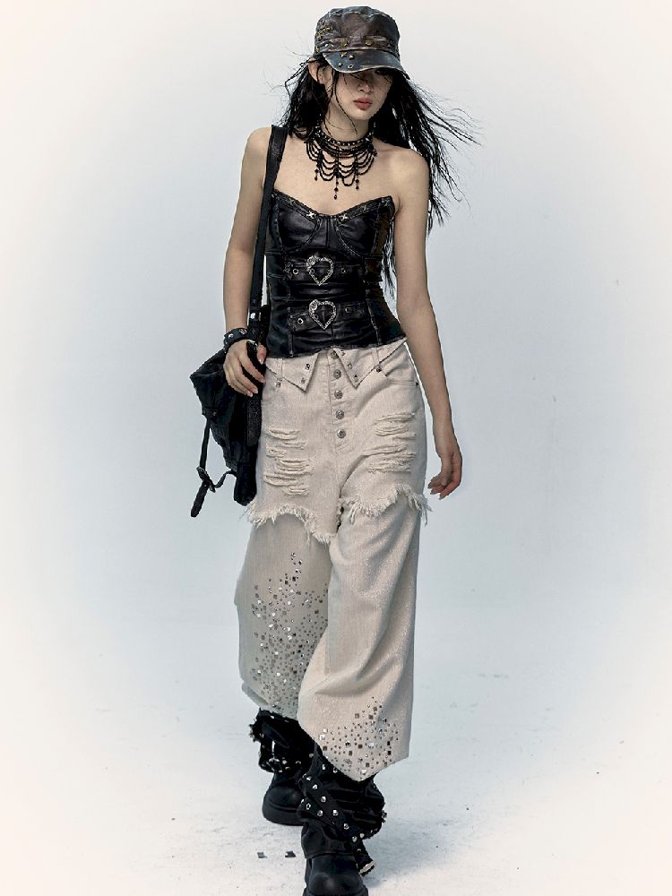 Loose Wide Leg Pants【s0000011433】