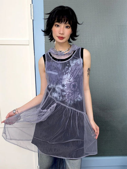 Loose hooded casual dress【s0000012276】