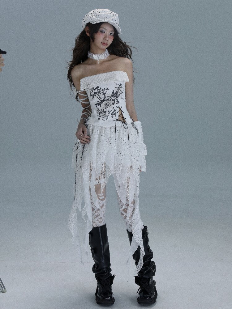 Irregular Splicing Broken Skirt【s0000016716】