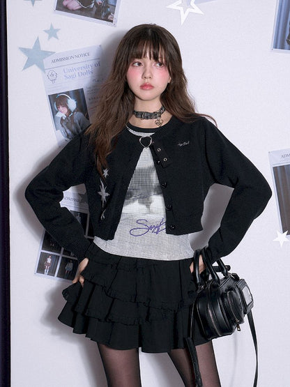 Love Button Knit Cardigan【s0000011660】