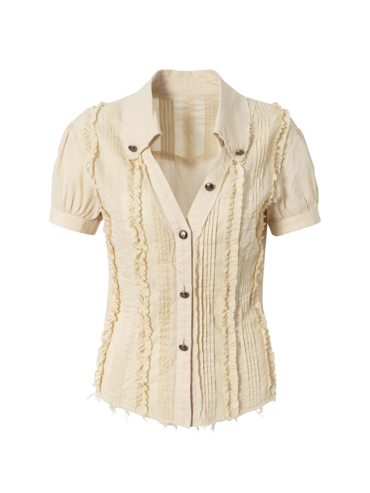 Scrappy Sunscreen Long Sleeve Shirt【s0000013470】