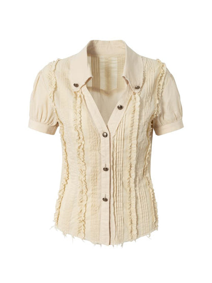 Scrappy Sunscreen Long Sleeve Shirt【s0000013470】