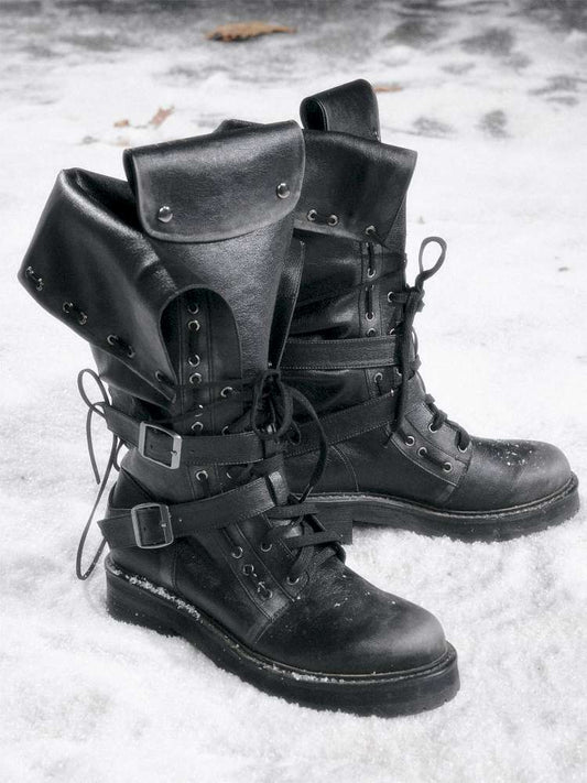 Air Eye Strap Punk Knight Boots【s0000014676】