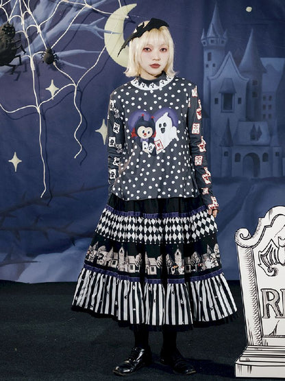 Dark Witch Cake Half Skirt【s0000011561】
