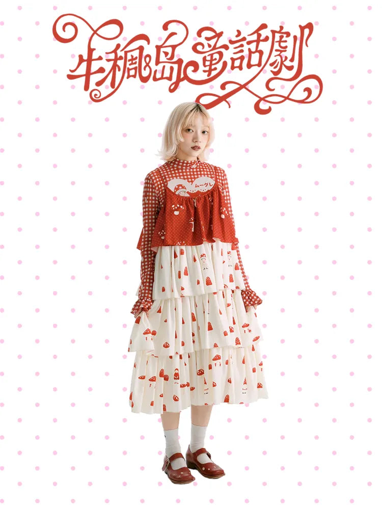 Multi-Layer Strapless Dress【s0000013933】