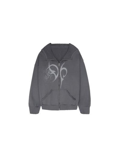 BAT SLEEVE HOODED SWEATSHIRT [S0000009773]