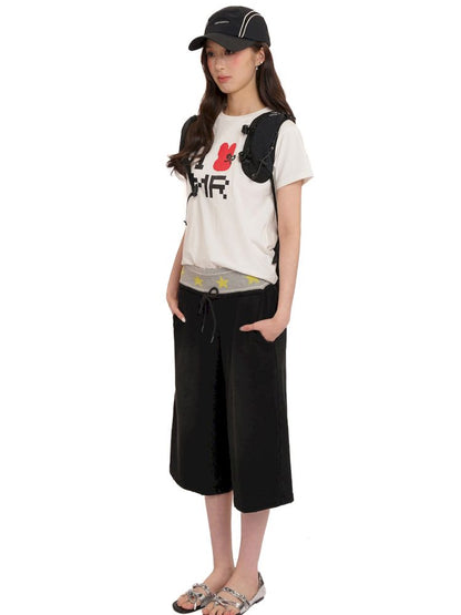 High waist loose casual Chinese pants 【s0000013429】