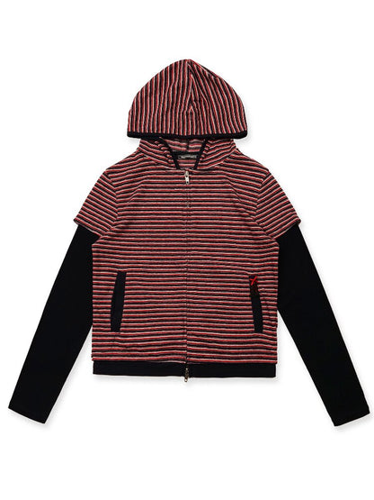 Tencel Wool Stripe Cardigan【s0000016418】