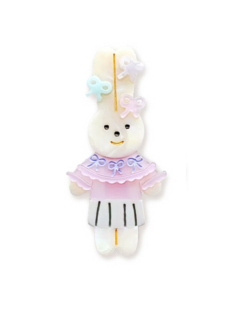 Handmade Rabbit Hair Clips【s0000013422】