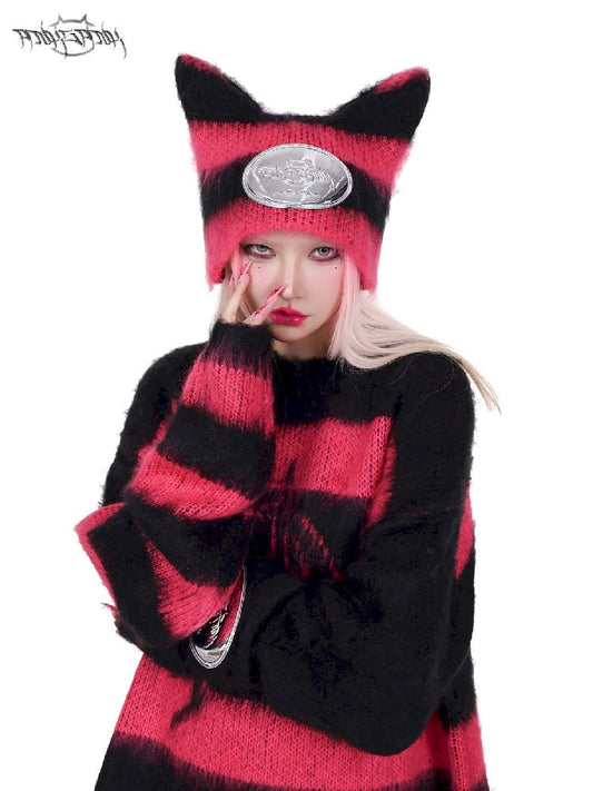 Cat Starman Knit Hat【s0000005703】