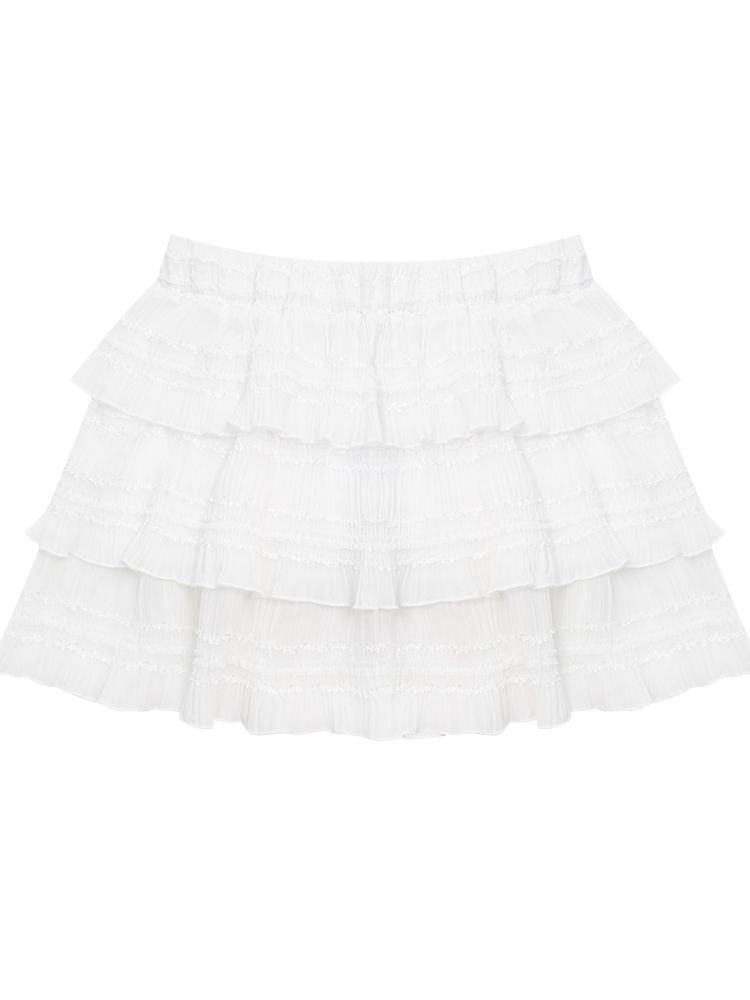 Three Layer Cake Skirt【s0000012225】