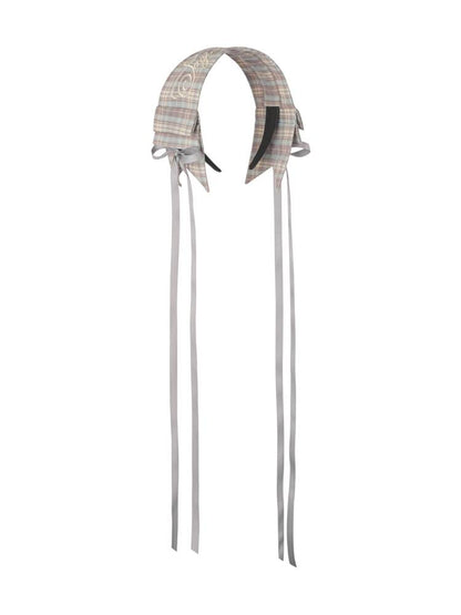 Checkered Brooch Asymmetrical Sweatshirt【s0000014374】