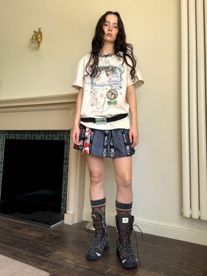 Cute Printed Short Sleeve Loose T-Shirt【s0000013510】