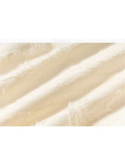 Ribbon Lazy Irregular Loose Halter Top【s0000012787】