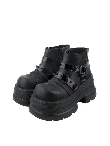 Chunky Sole Short Boots【s0000014185】