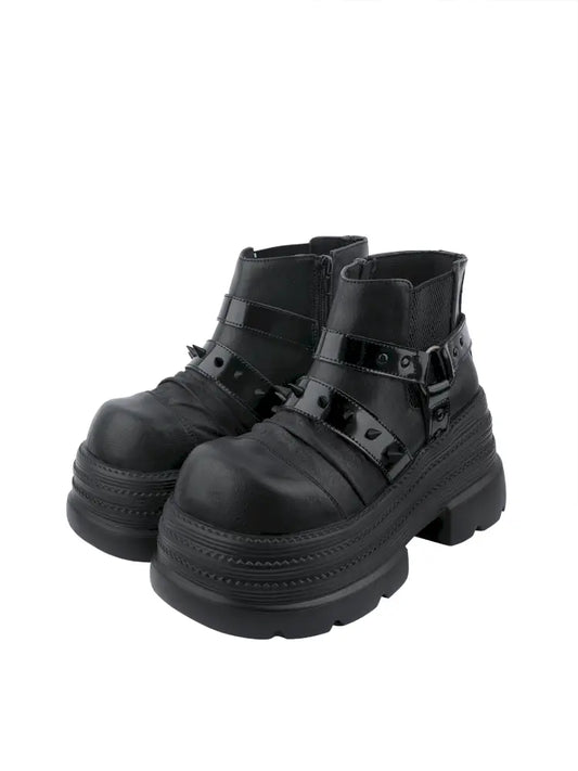 Chunky Sole Short Boots【s0000014185】