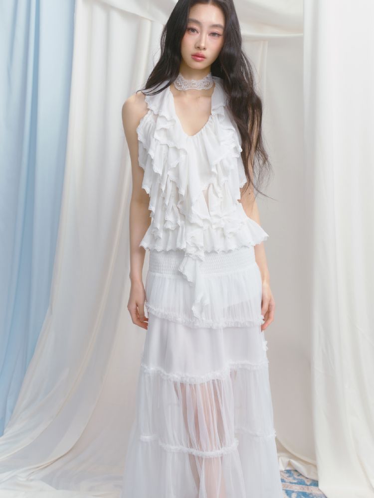Two Wear Artistic Tank Cami Top【s0000012162】