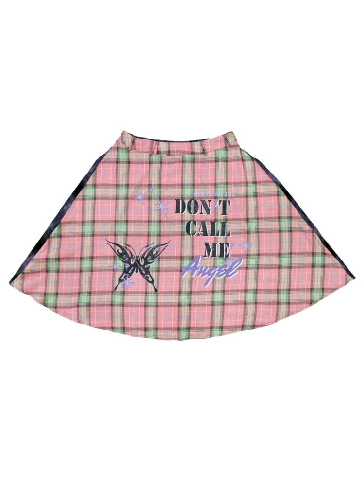 Vintage layered butt curtain skirt【s0000014378】