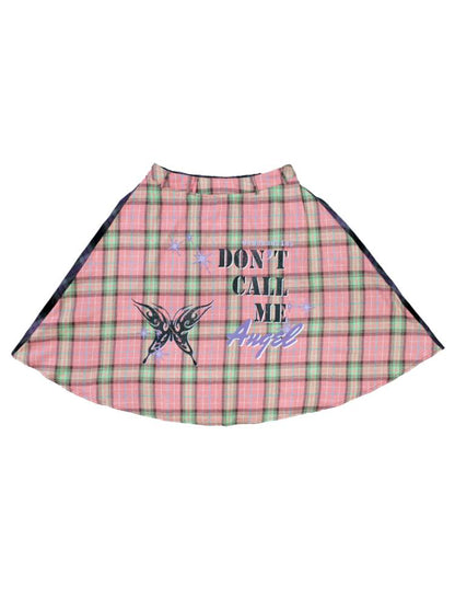 Vintage layered butt curtain skirt【s0000014378】