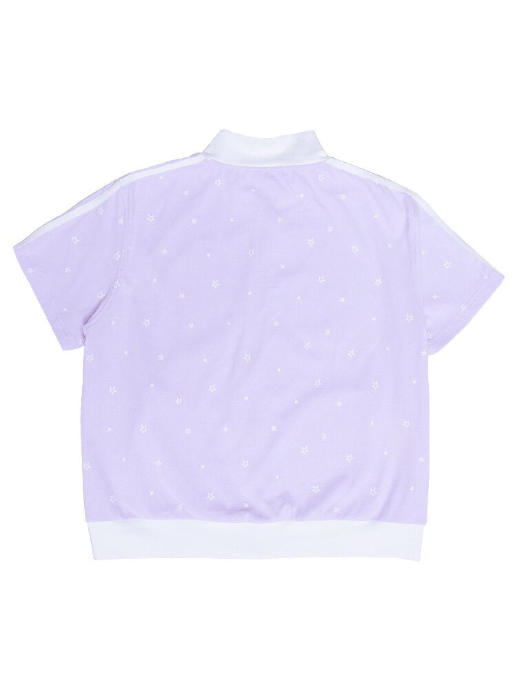 Angel Illustration Purple Cardigan【s0000016543】
