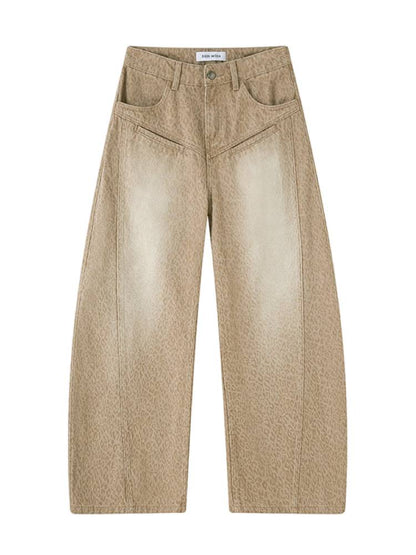 Straight-Leg Wide-Leg Jeans【s0000014389】