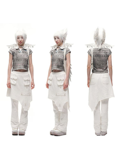 Angel Wings Starlight Hot Rhinestones Armpit Bag Tote【s0000012601】