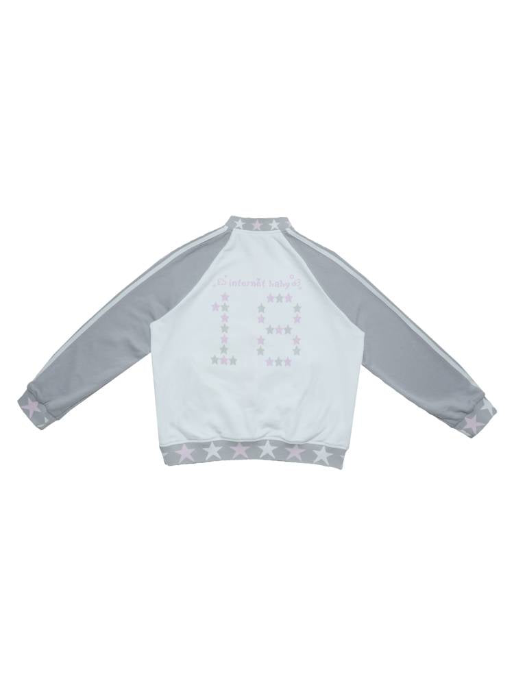 Stand-Up Collar Sportswear Hoodie Jacket【s0000014448】