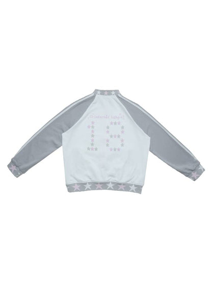 Stand-Up Collar Sportswear Hoodie Jacket【s0000014448】