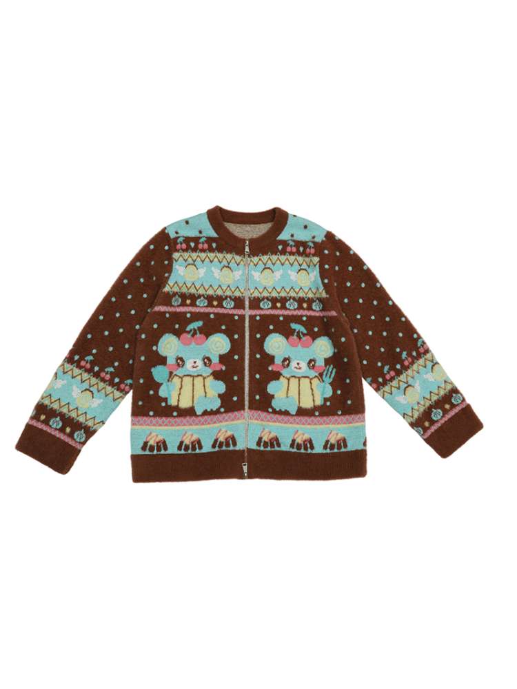 Chocolate Bear Sweater Knit Set【s0000014857】