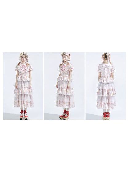 Cute Skirt Lolita Niche SweetHeart Girl Dress [S0000008762]