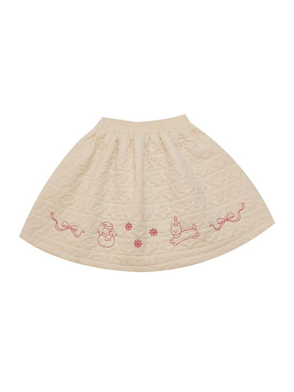 Doll Collar Cotton Half Skirt Set【s0000011201】