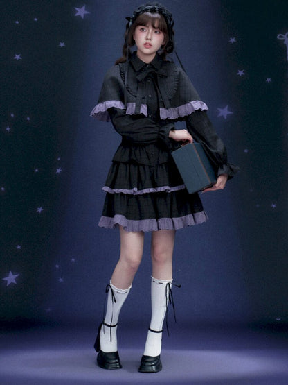 Astrology Magic Purple Cake Dress【s0000015446】