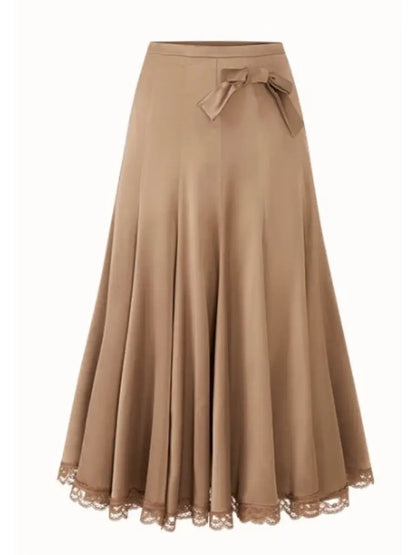 Elegant and Luxurious Long Skirt【s0000014326】