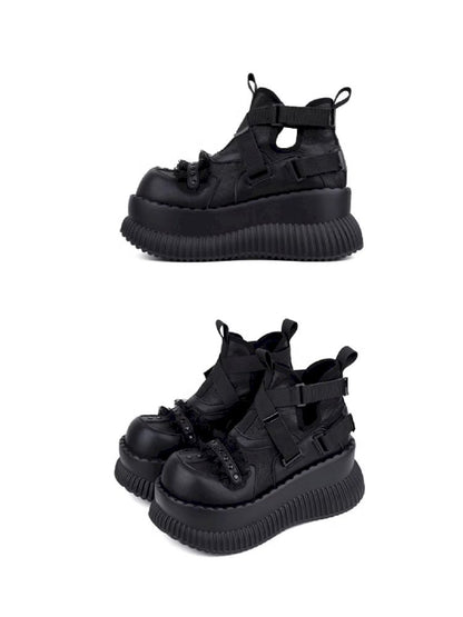 Thick Bottom Short Boots【s0000011700】