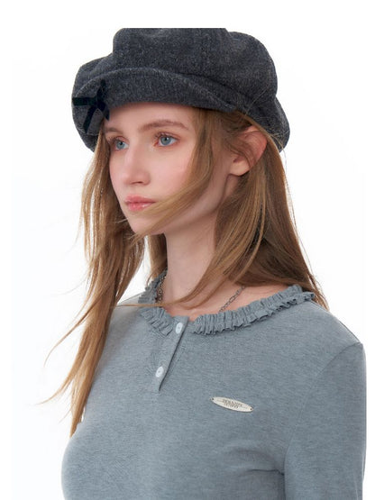 Slim Thin Knitted Bottom Shirt【s0000011490】