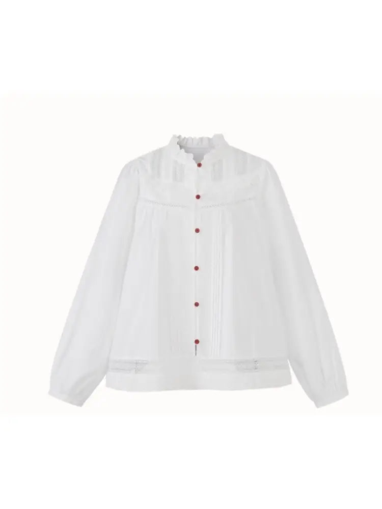 Natural Cotton Shirt Skirt Set【s0000014330】