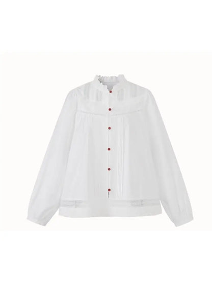 Natural Cotton Shirt Skirt Set【s0000014330】