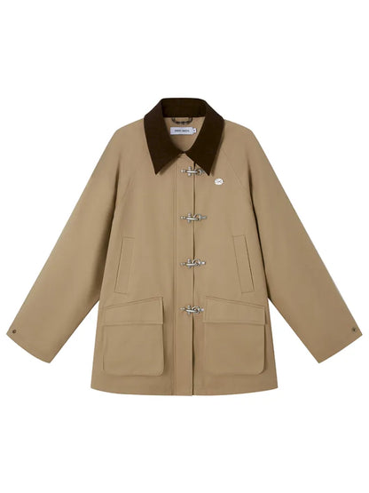 Cotton-lined trench coat【s0000014076】