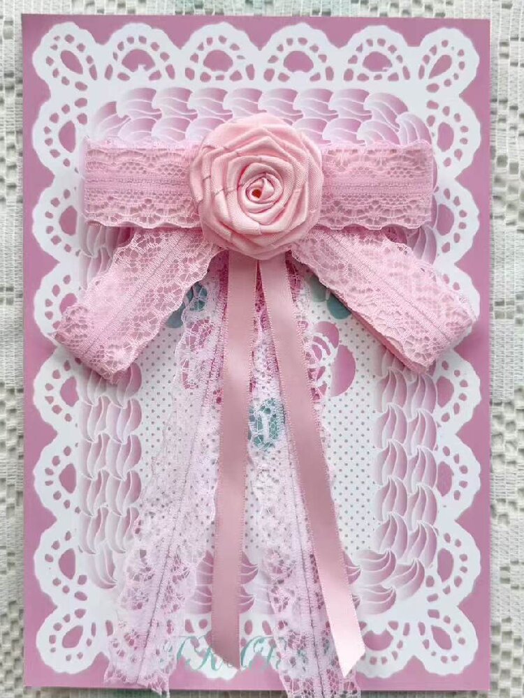 Old Fashioned Bow Hair Clip Brooch【s0000017463】