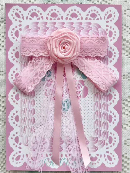 Old Fashioned Bow Hair Clip Brooch【s0000017463】