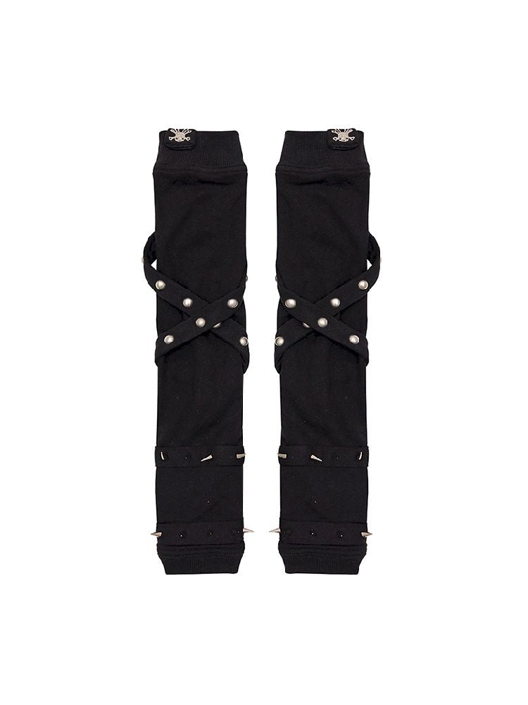 Rivet Embellished Gloves【s0000012184】