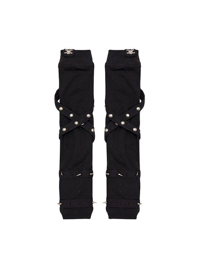 Rivet Embellished Gloves【s0000012184】