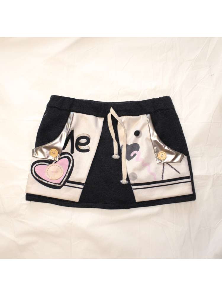 Gilded Heart Mark Pocket Skirt【s0000015397】